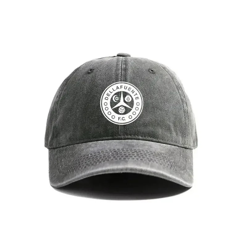 Dellafuente FC Baseball Cap Summer Distressed Dad Hats Men