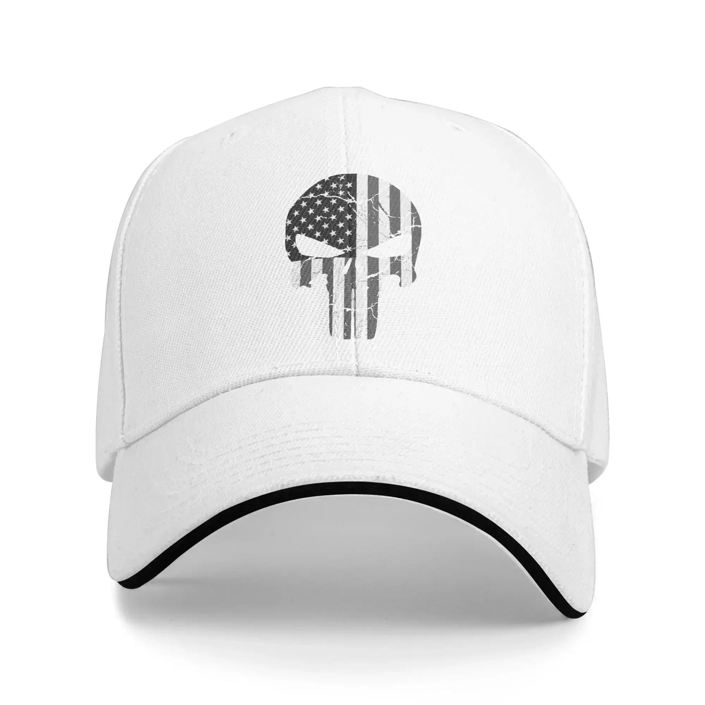 Gothic Skull Movie Baseball Cap