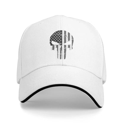 Gothic Skull Movie Baseball Cap