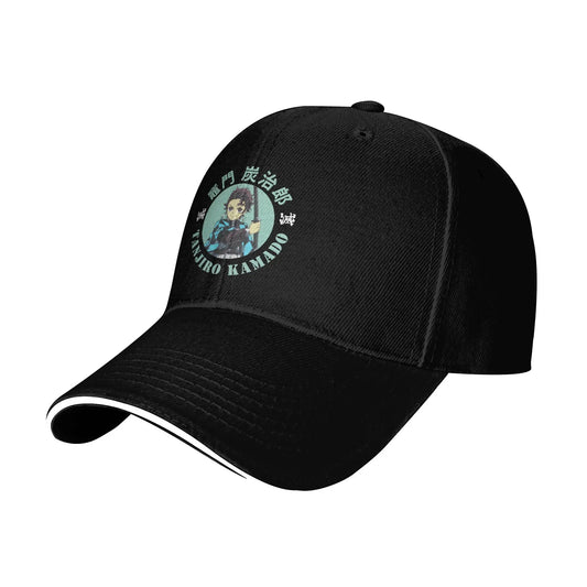 Demon Slayer Kimetsu No Yaiba Tanjiro Circle Baseball Cap