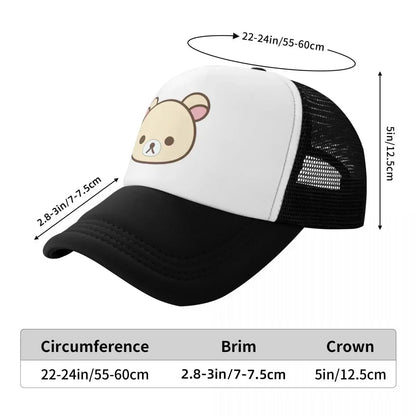 New Custom Rilakkuma Cute Bear Baseball Cap