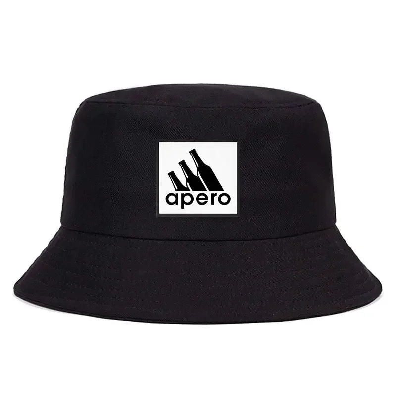 Adult Pastis APERO Bobs Man Reversible Bucket Hat Men Women