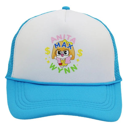 New Model WYNN Sponge Mesh Hat Drake Anita Max Vnn Printed Baseball Caps