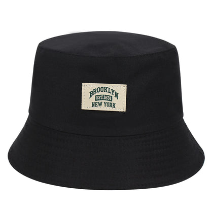 Men Women Letter Icon Bucket Hat Fashion Printing Hip Hop