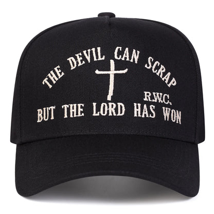 Unisex BUT THE LORD HAS WON Embroidery Baseball Caps Spring Autumn