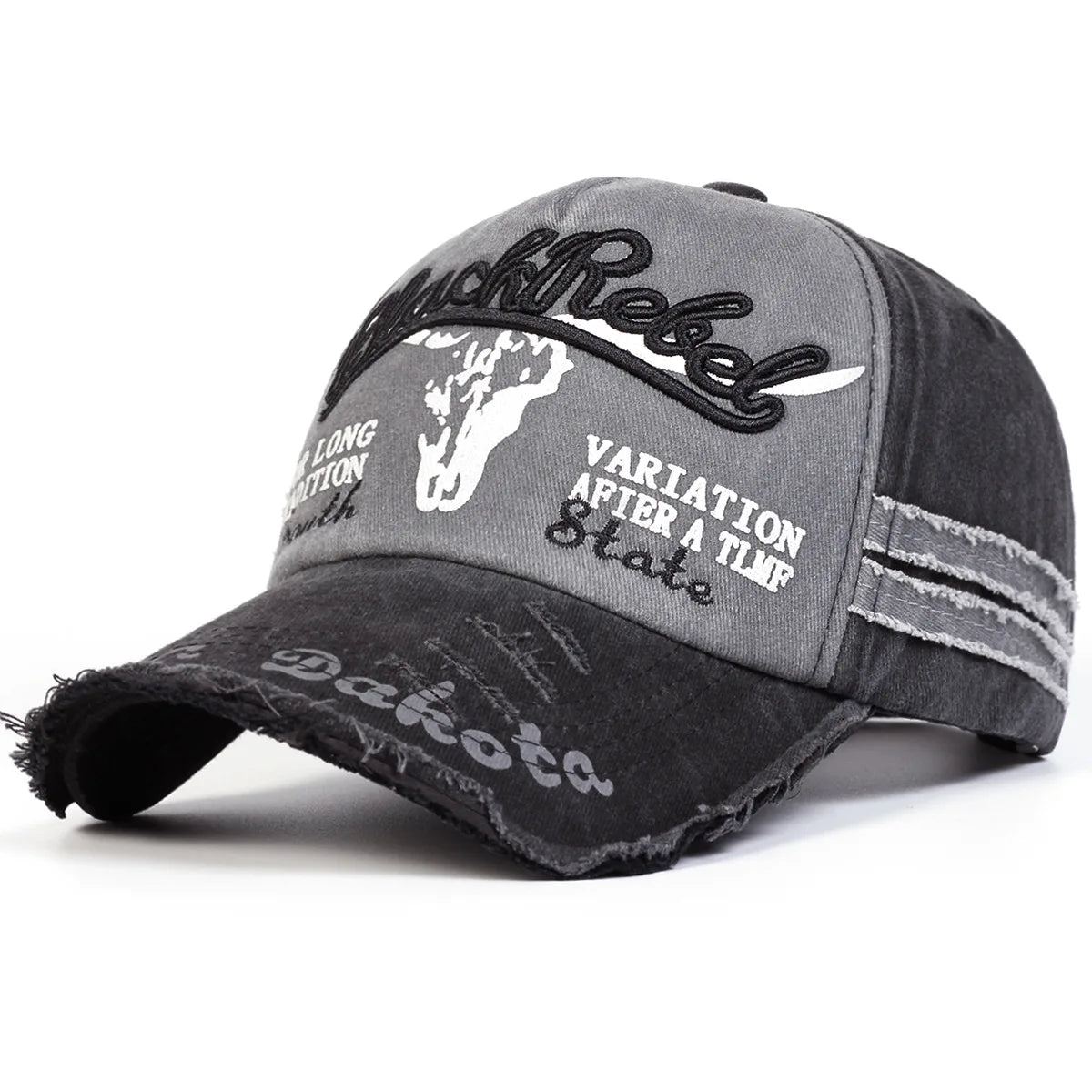 Vintage Letter Embroidered Baseball Cap