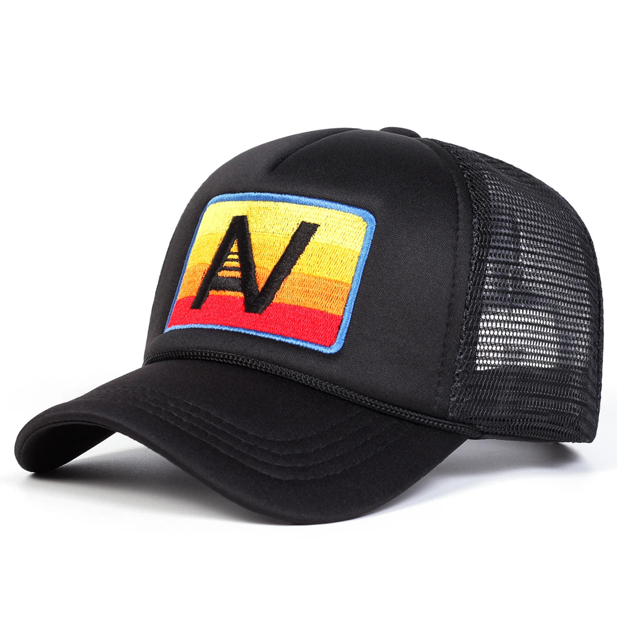 Unisex N Letter Embroidery Baseball Net Caps