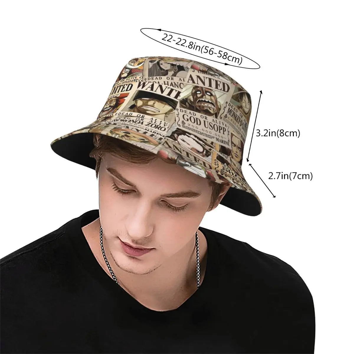 Japanese Anime Accessories Bucket Hat