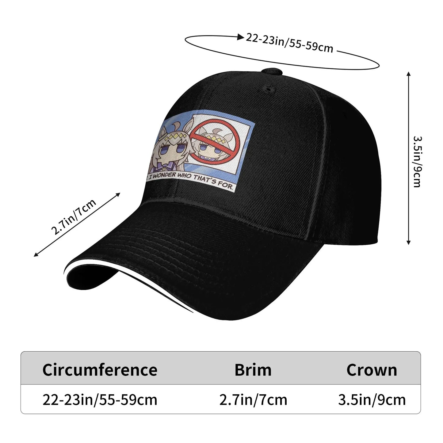Casual Baseball Cap Oguri Cap Uma Musume