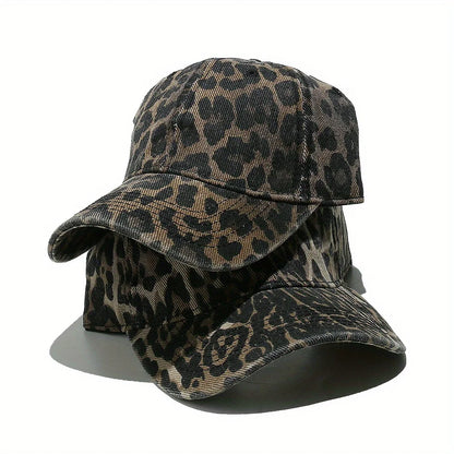 Leopard Print Women's Baseball Cap
