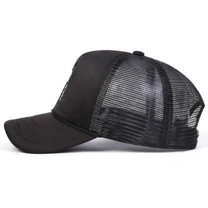 Unisex Cute Kangaroo Embroidery Baseball Net Caps Spring And Summer