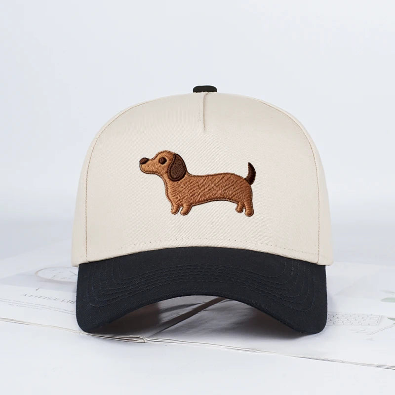 Dachshund Embroidered Baseball Cap