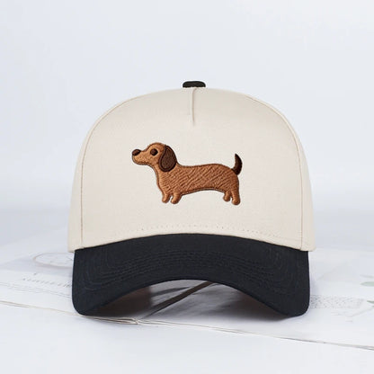Dachshund Embroidered Baseball Cap