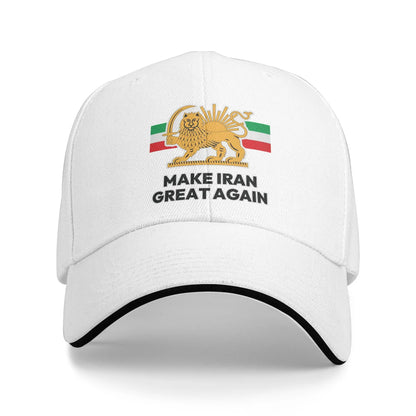 New Make Iran Great Again MIGA Golf Cap Unisex Style Baseball Hat
