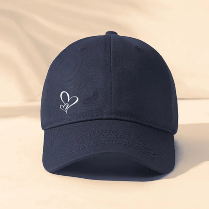 Piece of Love-Themed Printed Baseball Cap