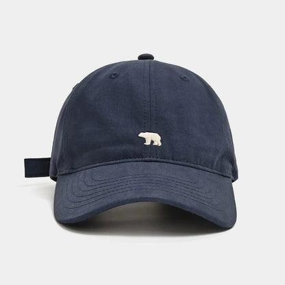 Fashion Baseball Cap For Women And Men Embroidery Polar Bear Hip Hop Snapback Caps