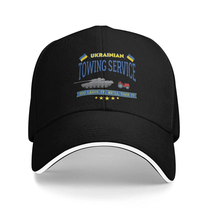 Summer Tryzub Ukrainian Ukraine Baseball Cap