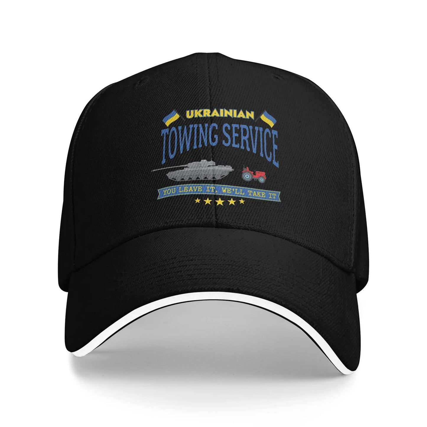 Ukrainian Farmer Towing Service Ukraine Baseball Cap