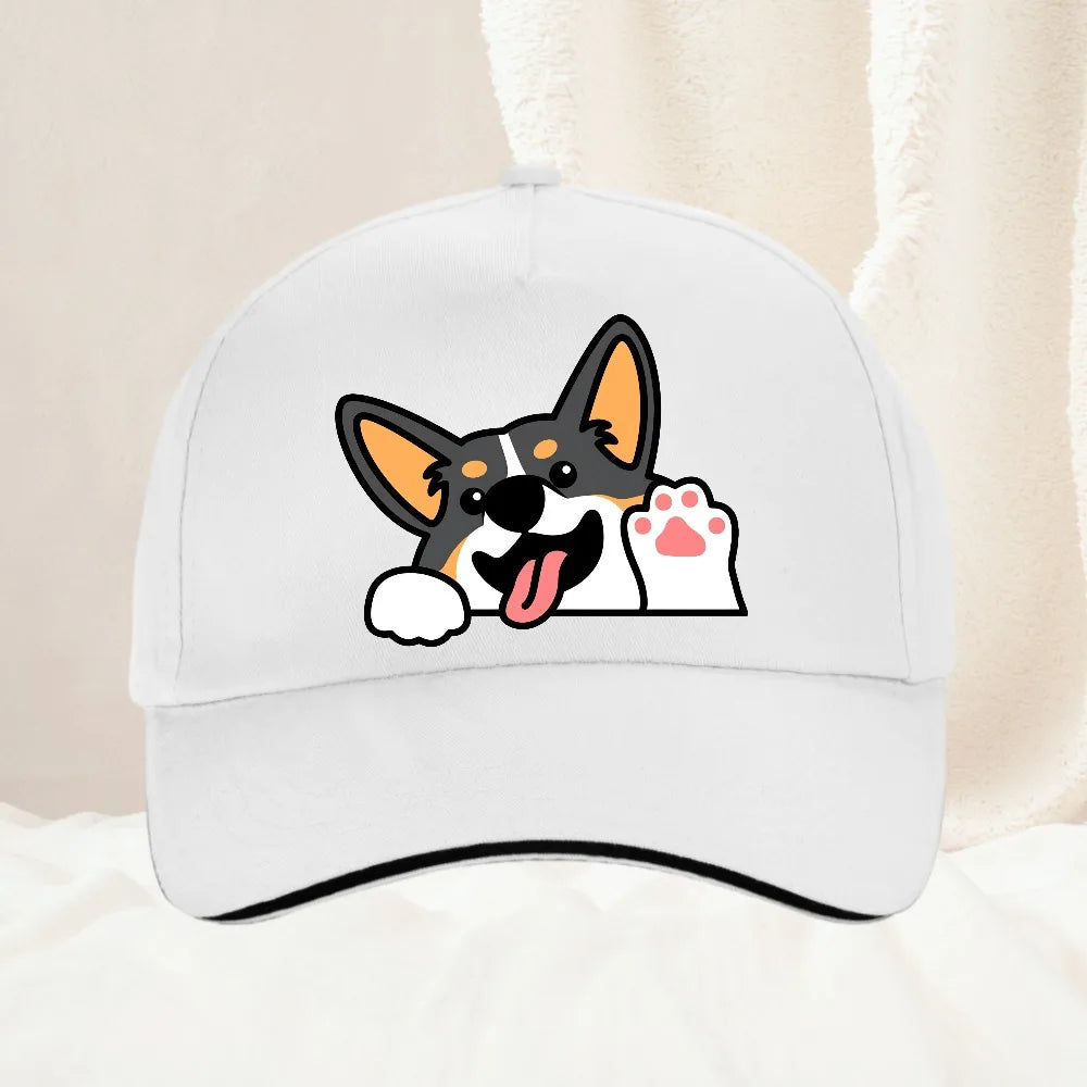 Cute Corgi Baseball Cap