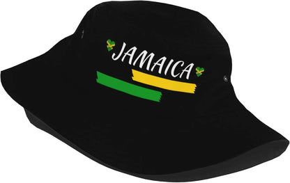 Jamaica Flag Fashion Retro Bucket Hat for Men Women