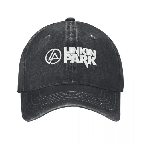 Linkins Meteora Minutes To Midnight Men Women Baseball Caps Parks Hunting Distressed Washed Hat Vintage