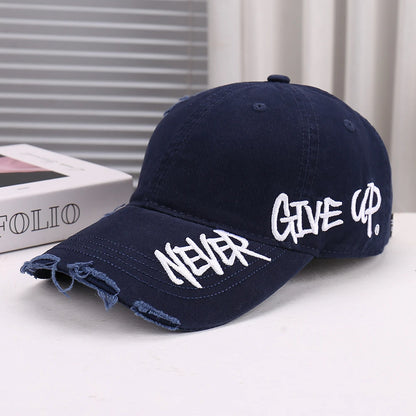 Fashionable New Arrival Embroidered Letter Baseball Cap