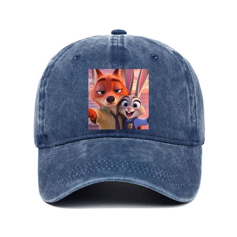 Cartoon Zootopia Three-toedSloth Baseball Cap