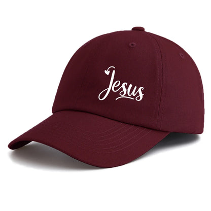 JESUS Print Baseball Cap
