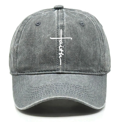 Faith Print Baseball Cap