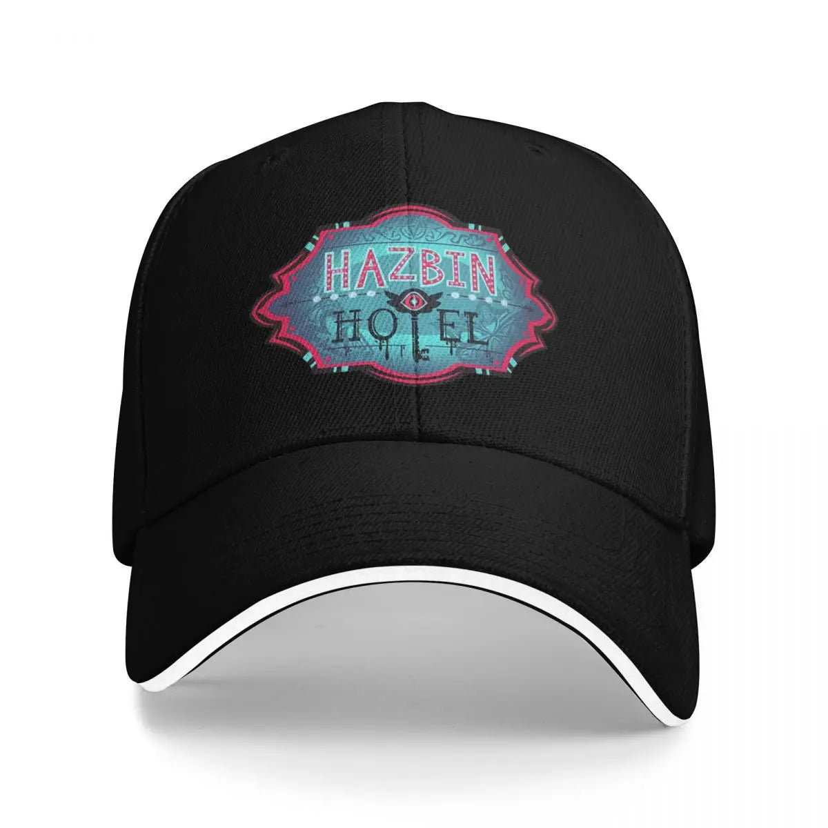 Unisex Baseball Hats Hazbines Hoteles Alastor Vox Printed Streetwear Baseball Caps