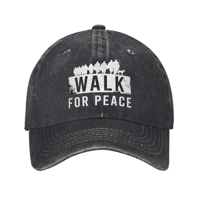 Walk For Peace Calm Steps Sun Baseball Cap