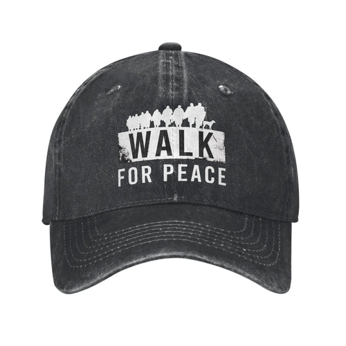 Walk For Peace Calm Steps Sun Baseball Cap