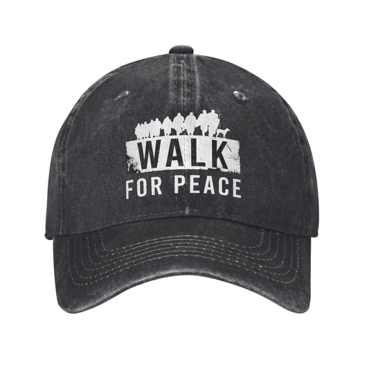 Walk For Peace Calm Steps Sun Baseball Cap