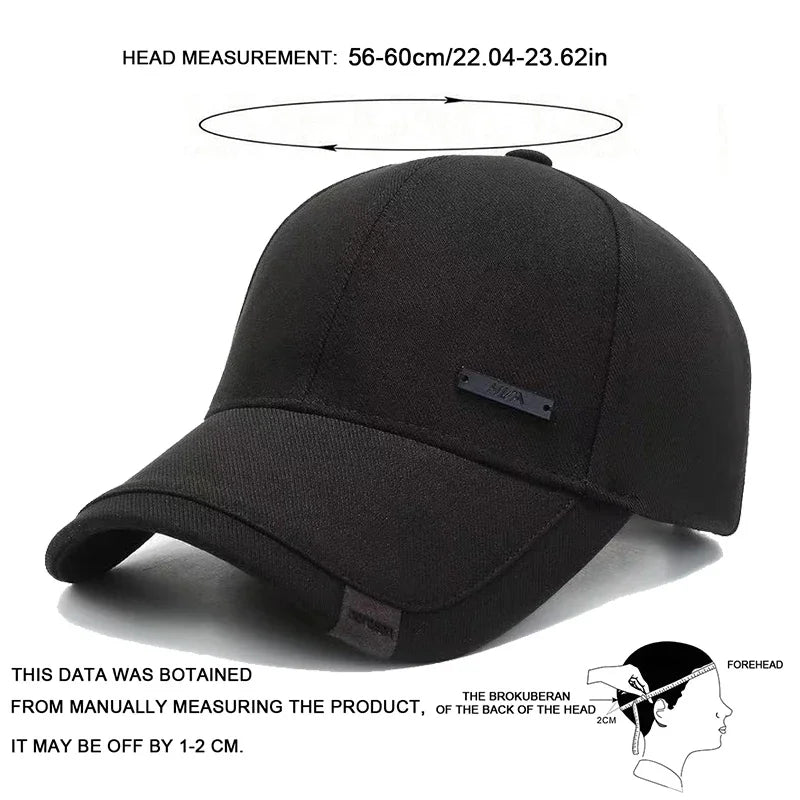 Unisex Hua Label Baseball Caps Hip Hop Cap