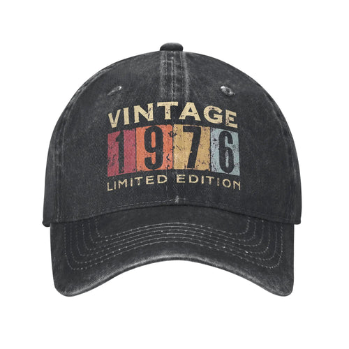 Vintage 1976 Limited Edition Casual Baseball Cap