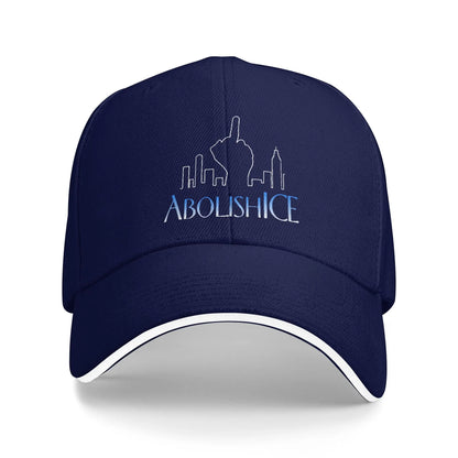 Summer Casual Baseball Cap Abolish ICE Kpop Rock Trucker Hat For Unisex