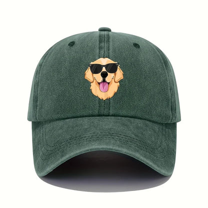 Fun Dog Print Baseball Cap