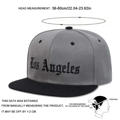 Unisex Los Angeles Embroidery Hip-hop Hats Baseball Caps Sunscreen Hat Snapback Caps