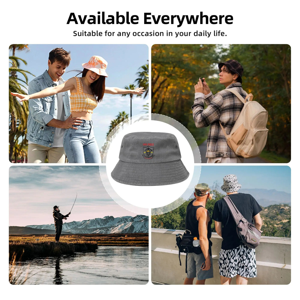 Bucket Hat One Piece