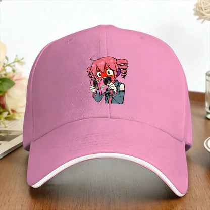 Kasane Teto Vocaloid Art Print Baseball Caps