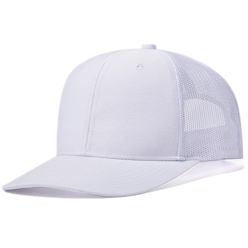Hot Sale Unisex Cap Slight Curved Brim Style Trucker Hat  Men & Women