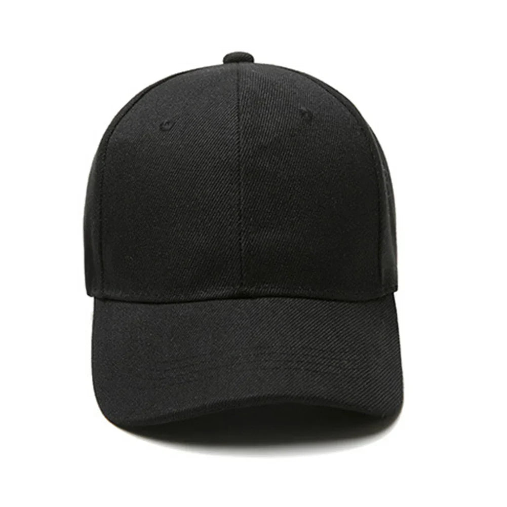 Solid Color Baseball Caps for Women Men Summer Sun Hats
