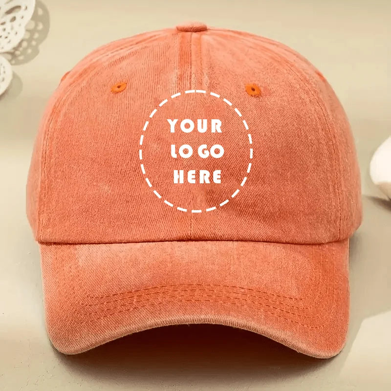 Custom Baseball Cap With Personalized Logo