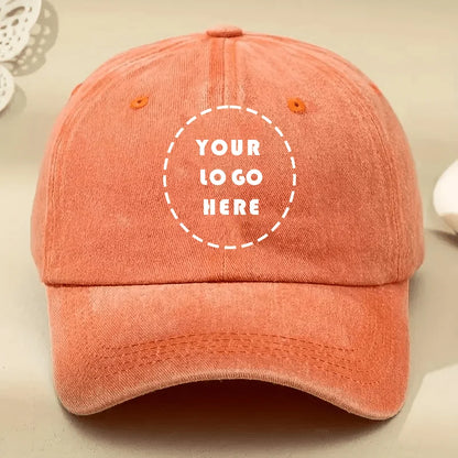 Custom Baseball Cap With Personalized Logo