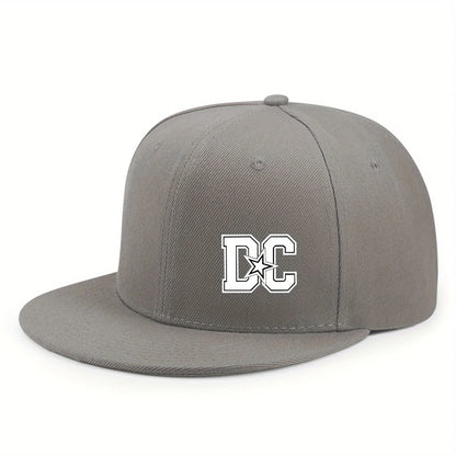 Unisex Letter Print Hip-hop Snapback Cap