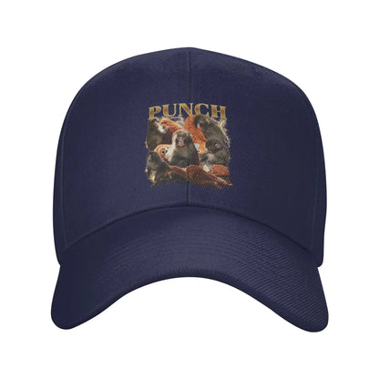 Spring Casual Baseball Cap Team Punch Baby Monkey Punch