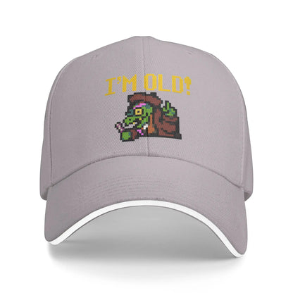 Deltarunes Baseball Cap Gerson I'M OLD