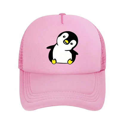 Cute Penguin Print Baseball Cap