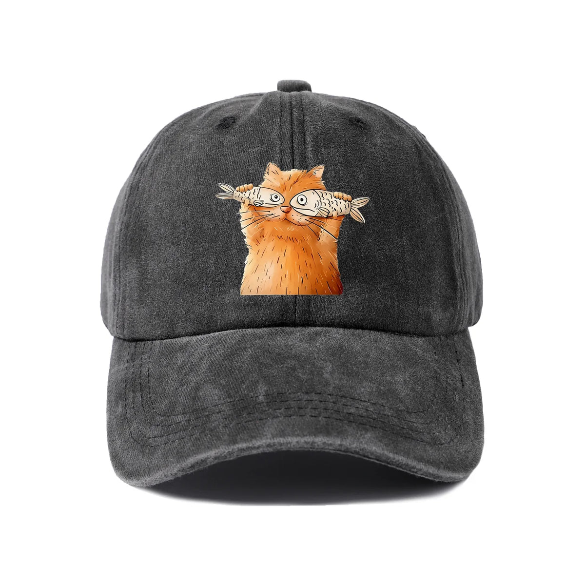 Cute Cartoon Animal Character Graphic Baseball Cap