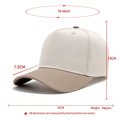 Color  Baseball Caps Wholesale Structured a Frame 100% Cotton Gorras Baseball Sport Hats